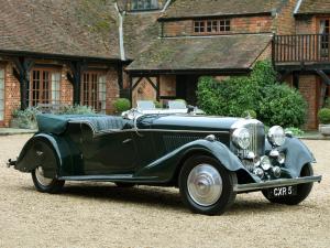 Bentley 4&frac14;-Litre Tourer by Vanden Plas 1936 года